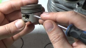 Установка Колец на 4 тактный Скутер