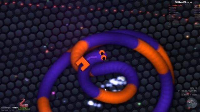 Slither.Io Мировой рекорд в Slither.Io # Сложно играть при такой массы"_" смотреть онлайн