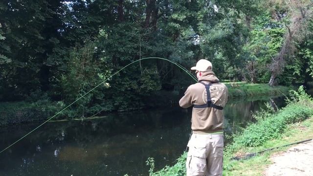 Fly Fishing For Coarse Fish - Catching Chub On The Fly смотреть онлайн