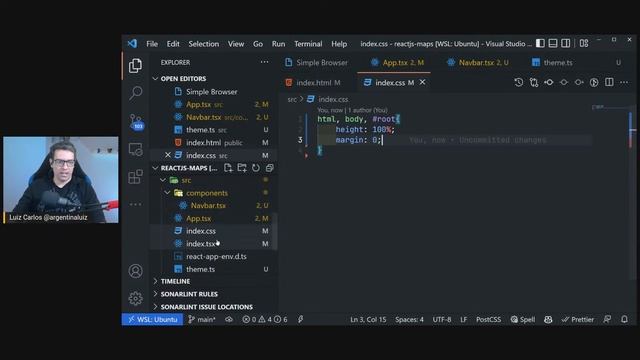 Criando aplicação React com Material UI, Websockets e Mapas смотреть онлайн