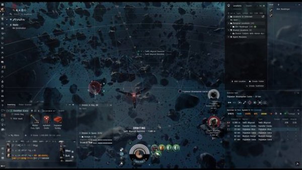 Eve Online || T2 Electric Caracal Count Down! || #eveonline #eve #gaming #gameplay