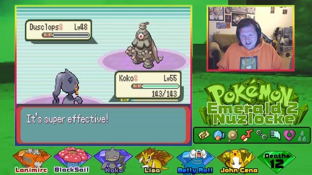 Pokémon Emerald 2 Nuzlocke Part 36: Ghost and Dark смотреть онлайн