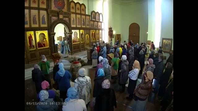 Проповедь протоиерея Ярослава Иванова на празднование Казанской иконе Божией Матери, 4.11.2020г смотреть онлайн