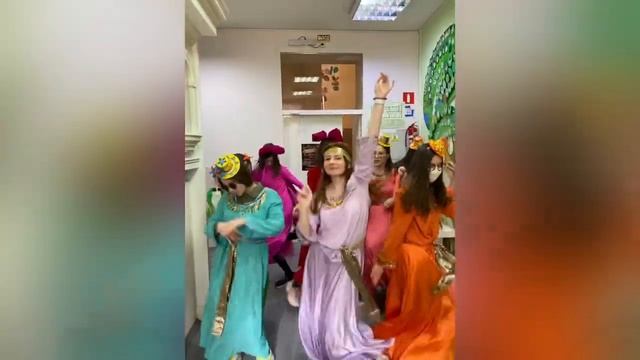 Rostov Jewish day school Purim - Ор Авнер Ростов - Пурим смотреть онлайн