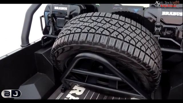 Mercedes AMG G63 based Brabus 800 Adventure XLP Superblack FirstLook смотреть онлайн