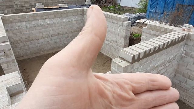 Кладка стен подвала закончена 3660 блоков и 3,5 месяца. Что дальше ? Цена строительства растет. смотреть онлайн