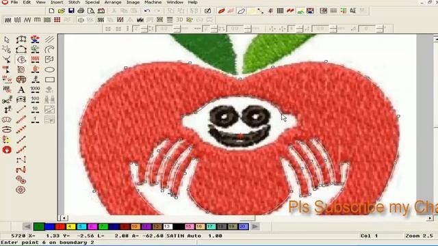 Wilcom Embroidery Designs || Embroidery Machine Design || Embroidery Work-88