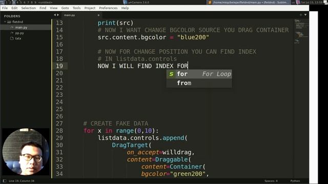 Flet Tutorial - Drag Drop For Sort Data Container смотреть онлайн