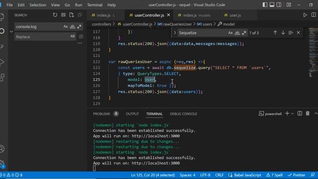 #11 - Raw Queries | Node with Sequelize in Hindi | Node js with Sequelize ORM смотреть онлайн