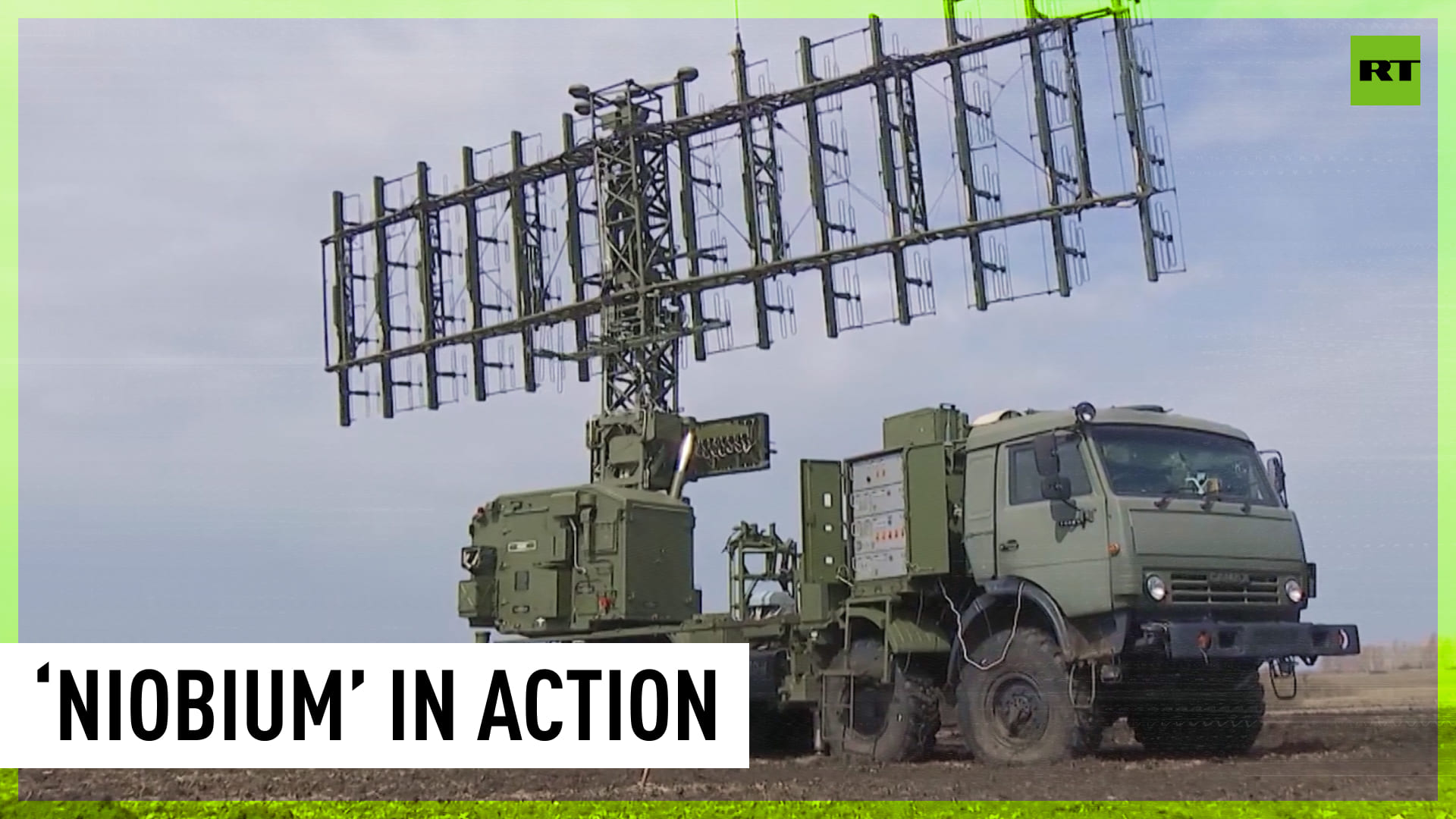 Russian ‘Niobium’ Mobile Radar System Filmed In Action Amid Ongoing Hostilities
