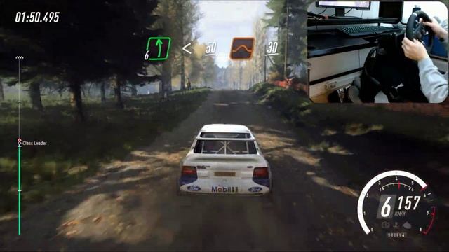 Ford Escort RS Cosworth | Dirt Rally 2.0 Finland | Logitech G920 смотреть онлайн