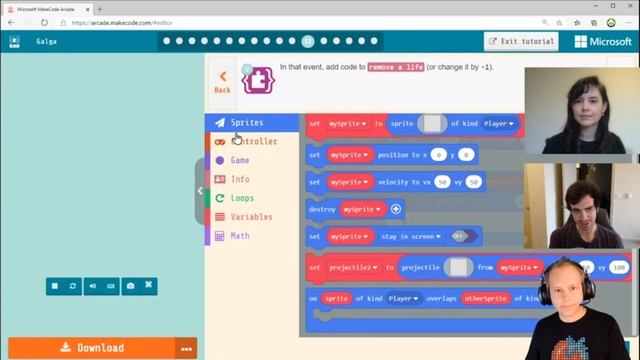 Microsoft MakeCode Arcade Blocks | COM226A смотреть онлайн