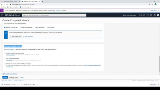 Como criar uma máquina virtual usando a Oracle Cloud смотреть онлайн