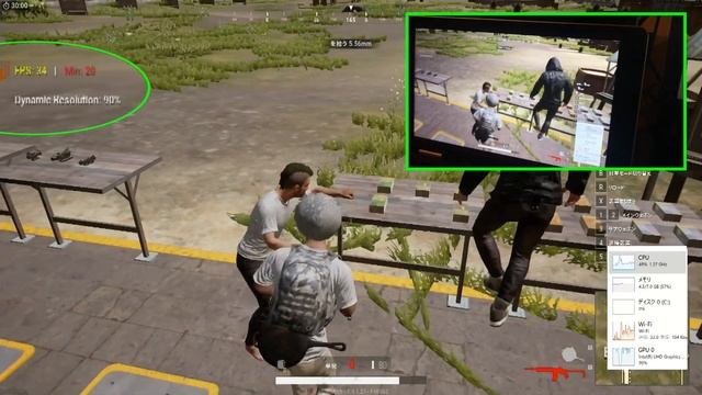 One-Netbook OneMix2S 02PUBG LiteをUMPCで