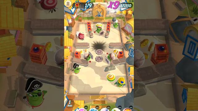 Angry Birds Action! Piggy Island Levels {16 To 20} Walkthrough смотреть онлайн