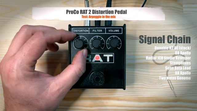 ProCo RAT 2 Distortion Pedal Into Sunn Beta Lead // NO TALK DEMO смотреть онлайн
