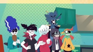 Жуткий месяц - репетиция Стреббера | ДУБЛЯЖ | Spooky Short - Streber's Reharsal