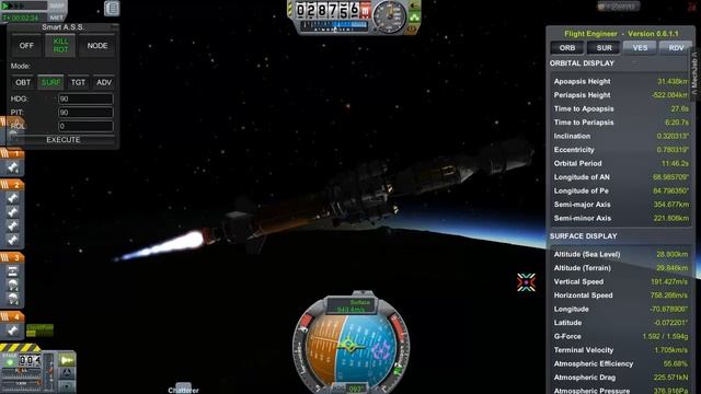 Let's Play Kerbal Space Program #010 - Mission 5.3: Space Station(Kerbin) - RCS Fuel Pt. 1 (720hd) смотреть онлайн