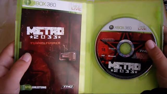 Unboxing Metro 2033 Xbox 360 [German/Deutsch] смотреть онлайн