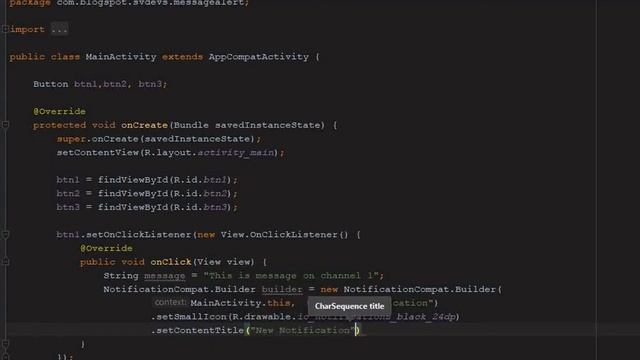How to build Notification Alert App - Android Studio | Notification Alert | Android App Developmen смотреть онлайн