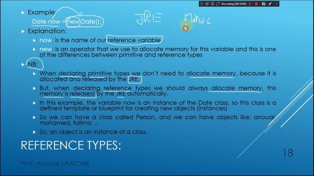 09 - REFERENCE TYPES - JAVA BASICS - BECOME ENGINEER ACADEMY - الجاڤا بالعربية смотреть онлайн