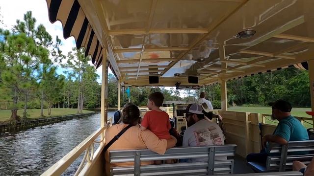 Boat Ride | No Sound | from Old Key West to Disney Springs | Disney World | 4K | 2023 смотреть онлайн