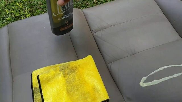 Lexol all leather conditioner test review on my bmw 750i back seat смотреть онлайн