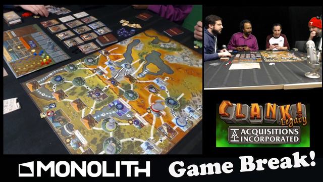 Game Break! Monolith Plays Clank! Legacy: Acquisitions, Inc. EP1 [SPOILER WARNING] смотреть онлайн