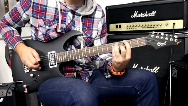 CORT AERO 2 BKS - Demo Guitar смотреть онлайн