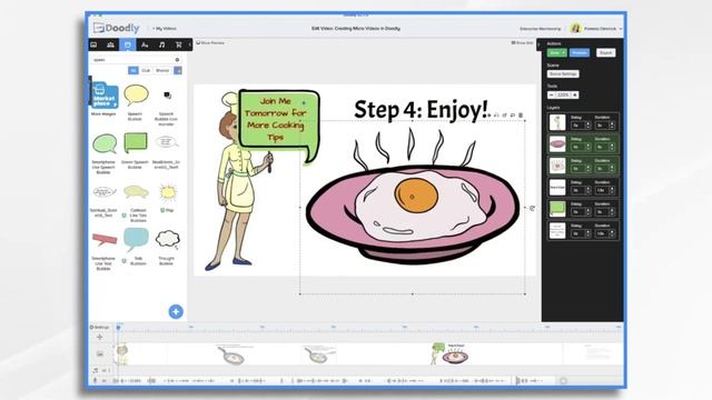 Создайте свое первое МИКРО ВИДЕО с помощью Doodly!