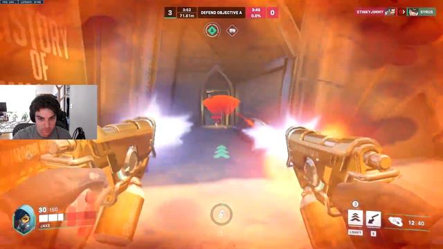 TOTAL DOMINATING WITH TRACER - JAKE! POTG OVERWATCH 2 TOP 500 SEASON 4 смотреть онлайн