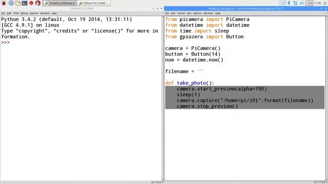 Raspberry Pi take photo with button смотреть онлайн
