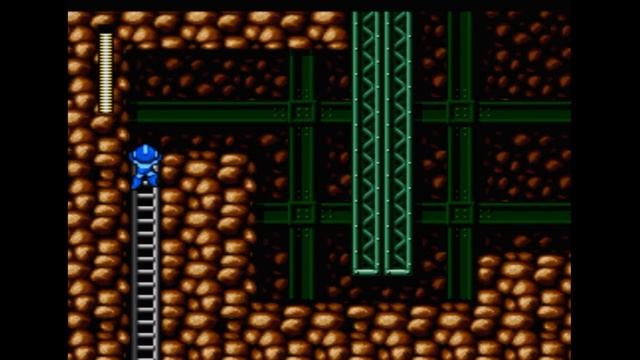 Sega Mega Drive 2 (Smd) 16-bit MegaMan (RockMan) 3 part Stage HardMan