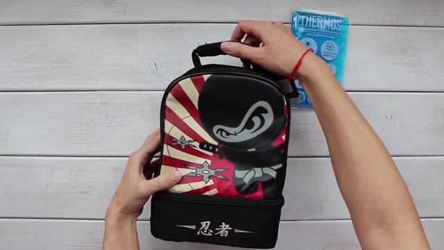 Обзор детской термосумки Thermos Ninja Dual смотреть онлайн