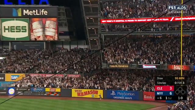 Severino bounces back as Yankees even series: 10/9/17 смотреть онлайн
