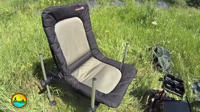 Рыболовное Кресло. Самый минимум для рыбалки с комфортом на фидер. Обзор. смотреть онлайн