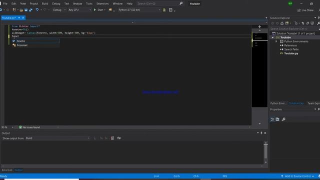 Variations des dimensions d'une fenetre Tkinter Python смотреть онлайн