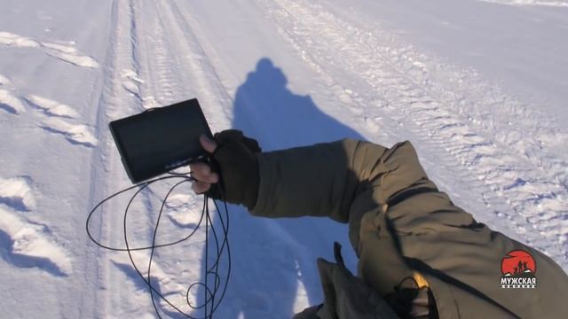 Поиск рыбы с помощью подводной камеры смотреть онлайн