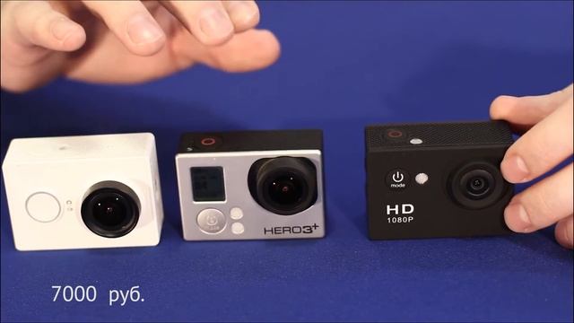 Сравнительный обзор экшн-камер Xiaomi Yi, Go Pro Hero 3, Action Camera A9 HD смотреть онлайн
