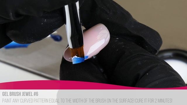 Blue wave decoration with 6 Gel Brush смотреть онлайн