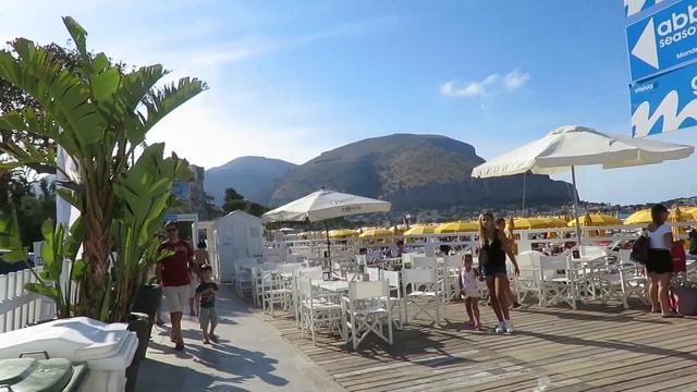 Travel Vlog | Mondello beach in Sicily смотреть онлайн