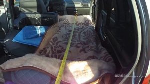 Двухметровое спальное место в Ниве (Шевроле). Ночевка с комфортом.