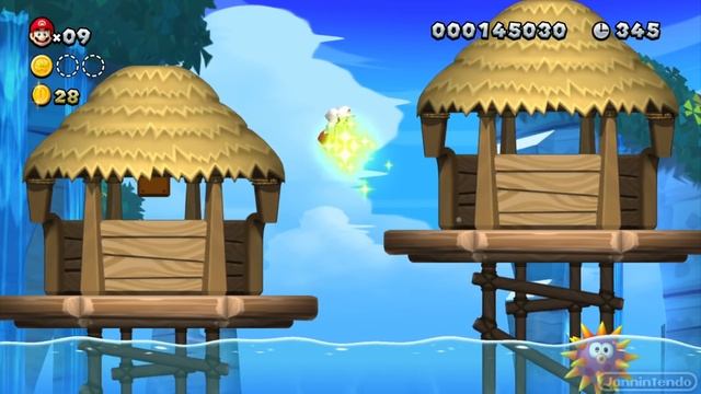 Small Super Mario Bros. U 2 - World 1 - Walkthrough