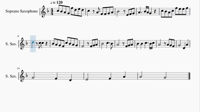 Soprano Sax Sheet Music: How to play Pallet Town (Pokemon) by Junichi Masuda смотреть онлайн