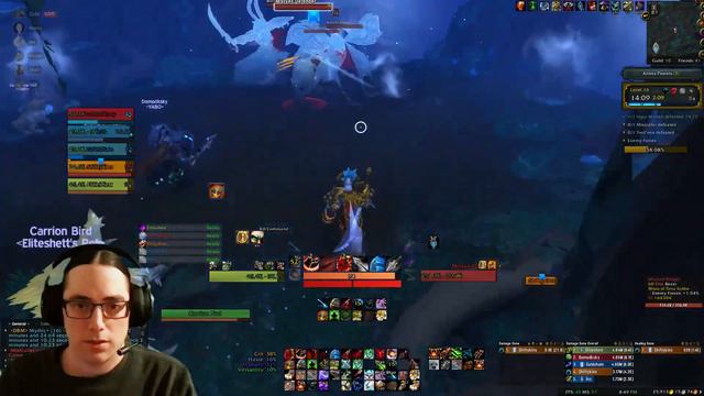 +16 Mists Of Tirna Scithe (7.3K DPS Bursting Storming) S2 234 lvl Survival Hunter Mythic+ WoW 9.1.5 смотреть онлайн