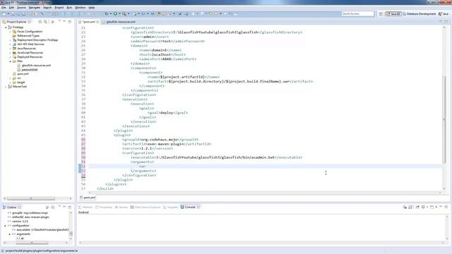 Java EE Tutorial #12.3 - Resource deployment with Maven смотреть онлайн
