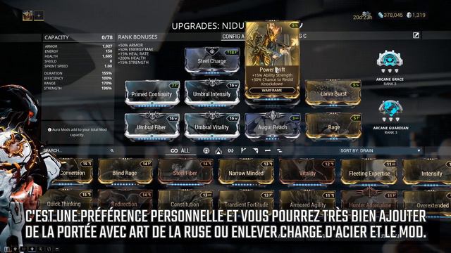 Warframe - UNDYING NIDUS RANGE BUILD IS READY FOR FORTUNA - FR SUBTITLE смотреть онлайн