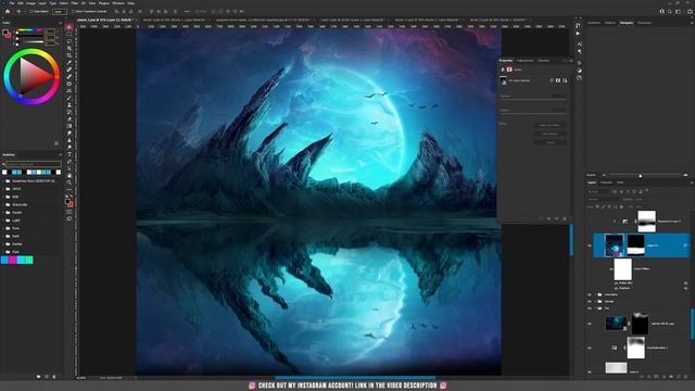 How to create a Fantasy World in Photoshop смотреть онлайн