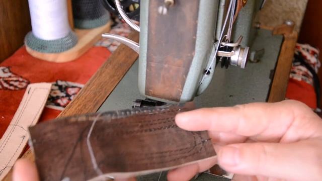 Модернизация Альтенбург для шитья кожи. смотреть онлайн