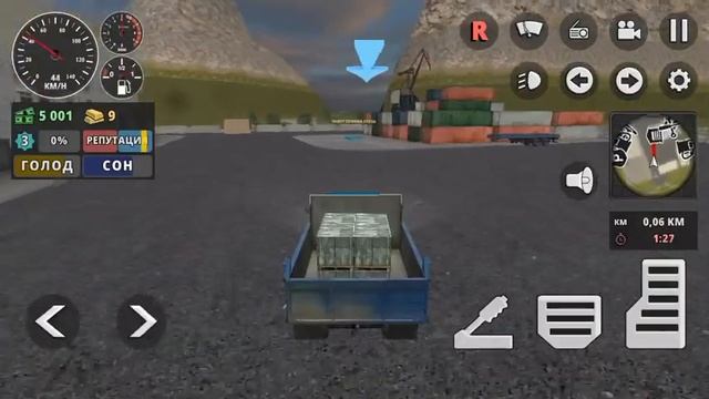 Симулятор дальнобойщика 3D, еду на зиле и везу груз, как я ездил на зиле смотреть онлайн